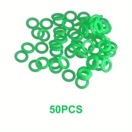 50pcs Camping Nail; Night Luminous Ring; Round Multi-Functional Tents & Canopy Accessories