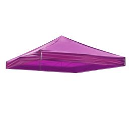 10X10ft EZ Pop Up Canopy Folding Gazebo/Purple
