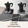 Electric Aluminum Stovetop Espresso Maker Espresso Cup Maker Italian Espresso