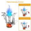 Ultralight Camping Stoves Portable Backpacking Hiking Stoves w/ Piezo Ignition
