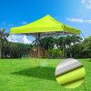 9.6ft*9.6ft EZ Canopy Gazebo Top Replacement Green Glow