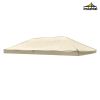 10X20ft EZ Pop Up Canopy Replacement Top/Beige