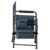 2-piece Padded Folding Outdoor Chair with Storage Pockets; Lightweight Oversized Directors Chair for indoor;  Outdoor Camping;  Picnics and Fishing