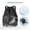 1pc Lightweight Outdoor Drawstring Backpack With Side Pocket For Gym Fitness Yoga Dancing And Travel