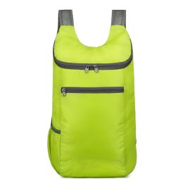 1pc Outdoor Portable Backpack For Camping; Hiking; Sports; Lightweight Cycling Bag For Men; Women; Kids; Adults (Color: Green)