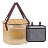 30L Outdoor folding bucket camping self-driving portable barbecue dishwashing bucket telescopic fishing bucket