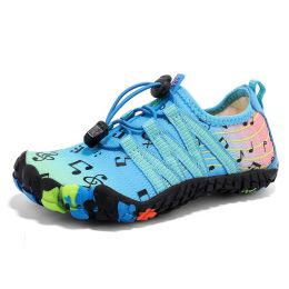 Children's Fashion Simple Water Sports Shoes (Option: Moonlight-28)
