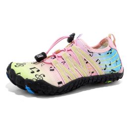 Children's Fashion Simple Water Sports Shoes (Option: Pink-38)