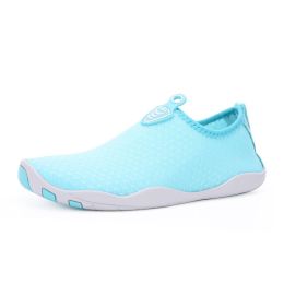 Fitness Hiking Climbing Water Skiing Outdoor Wading Upstream Shoes (Option: Blue-42)